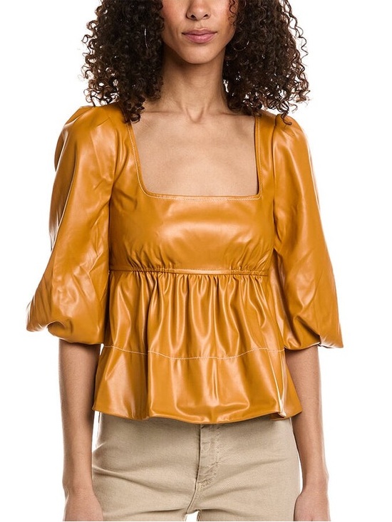 STAUD Tops - NWT STAUD Sophie Top in Honey
